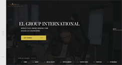 Desktop Screenshot of elgroupinternational.com